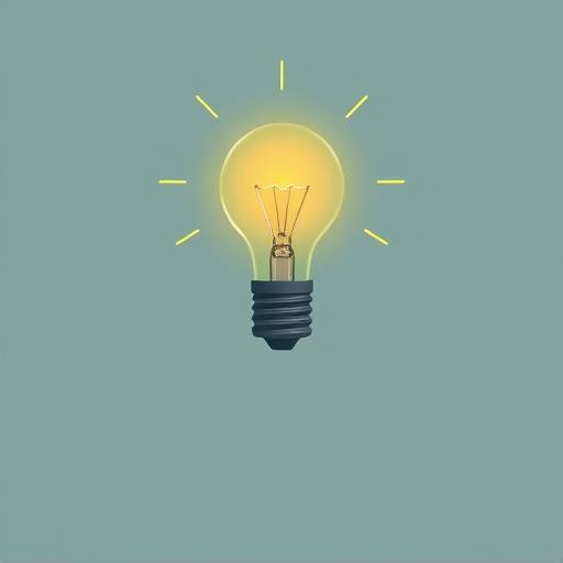 Illustration d'une ampoule au-dessus d'une tête, symbolisant la recherche de réponses et la résolution de questions.